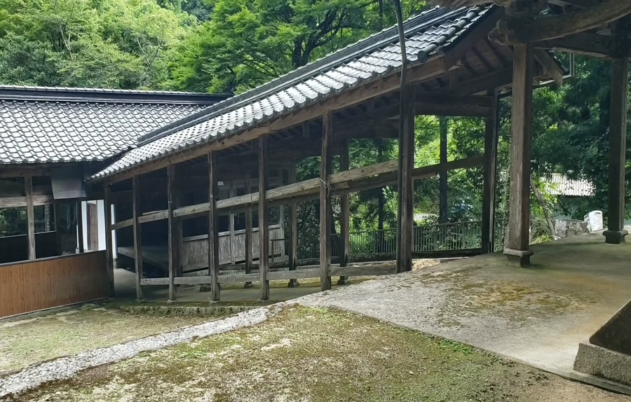 映画「八つ墓村」のロケ地「大谷八幡神社」に行ってきた