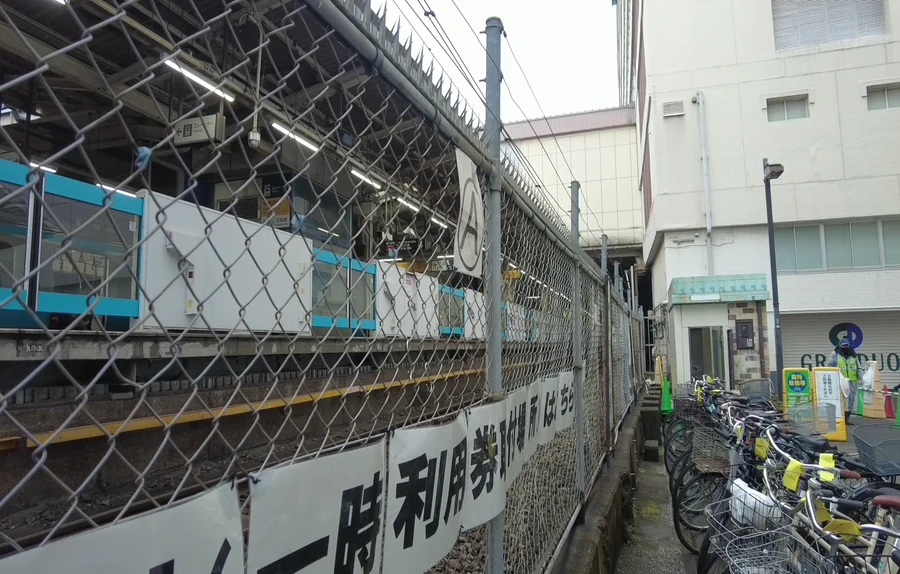 京浜東北線蒲田駅ホーム